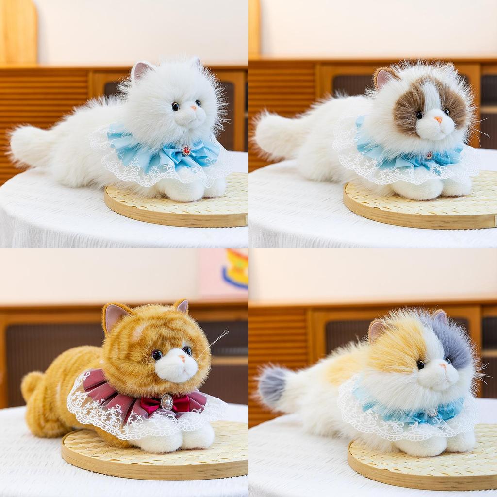Ragdoll Cat Plush Backpack With Soft Short Plush For Girls And Kids Gift