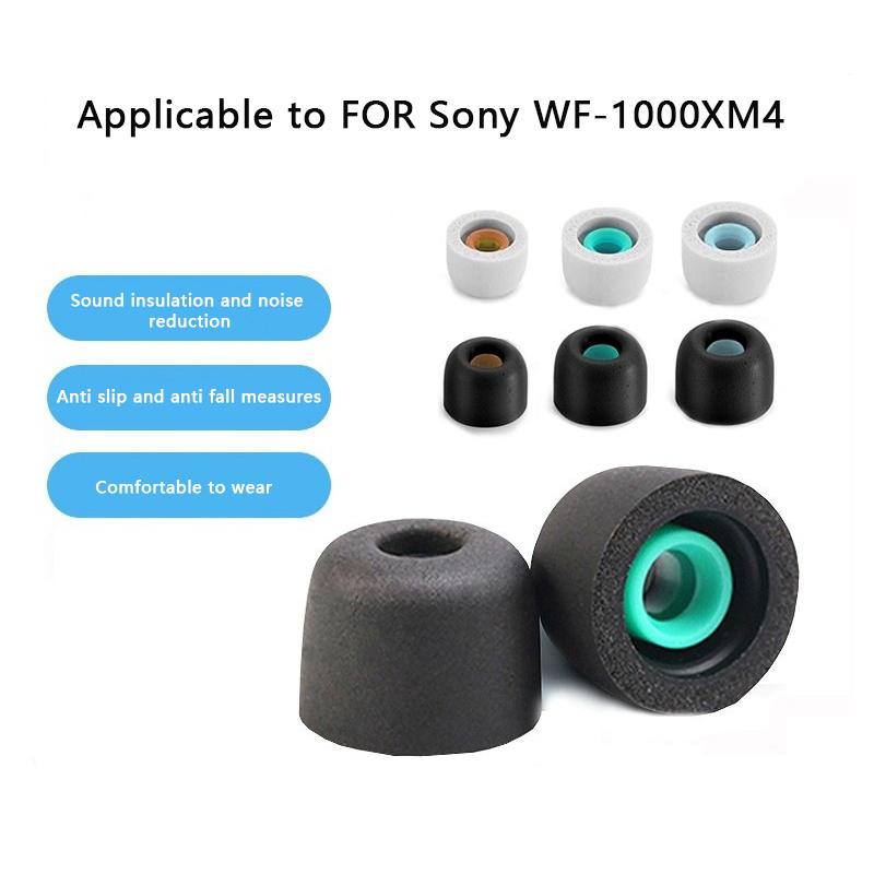Soft Memory Foam Eartips For Sony Wf-1000Xm4 Wf-1000Xm3 Replacement Earplugs