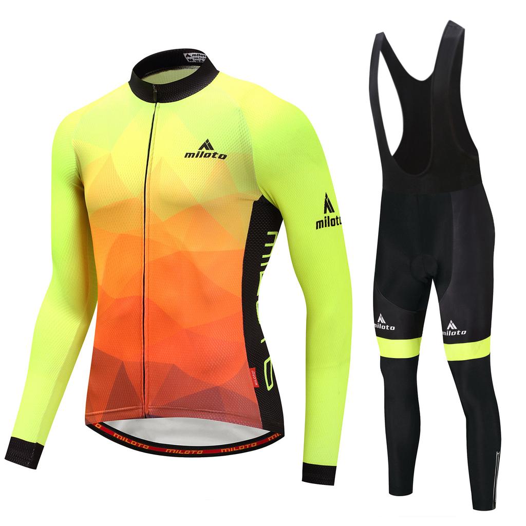 Cycling Suit Long Suit, Men's Cycling Suit 2026 Autumn Breathable Cycling Suit