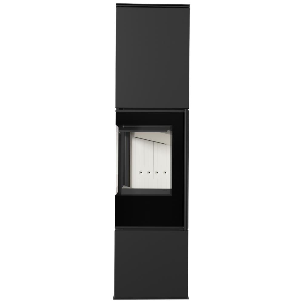 Wood Burning Steel Stove KRATKI REN/L Left Ø 150 7 kW Self Closing Door