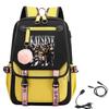 Print Backpack for Students School and Campus