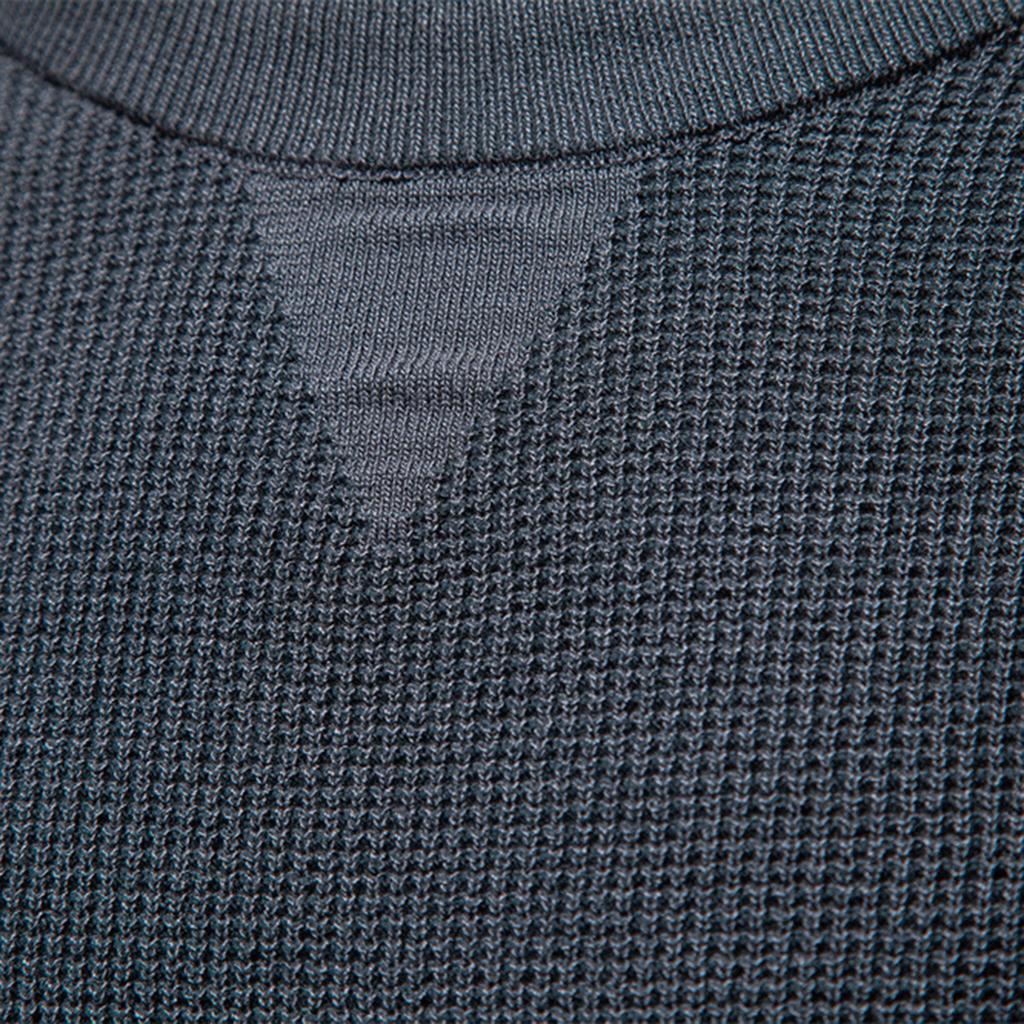 Men's Pullover Sweater Jumper  Knit Crewneck Plain  Neck Vintage