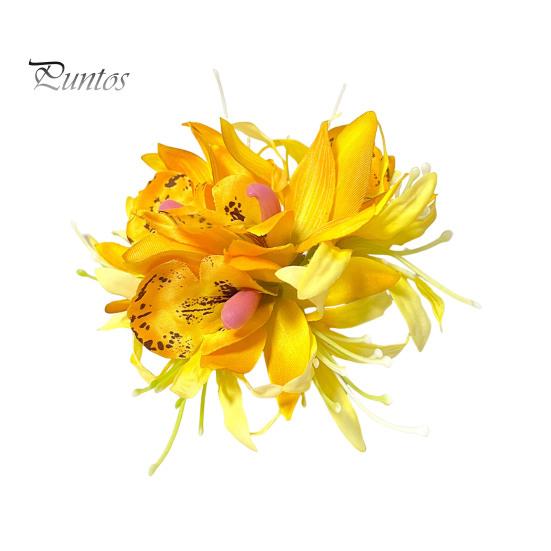 

Квіткова заколка для волосся жіноча літня бічна шпилька для волосся 3D квітка вибух шпилька для щоденного носіння різних випадків