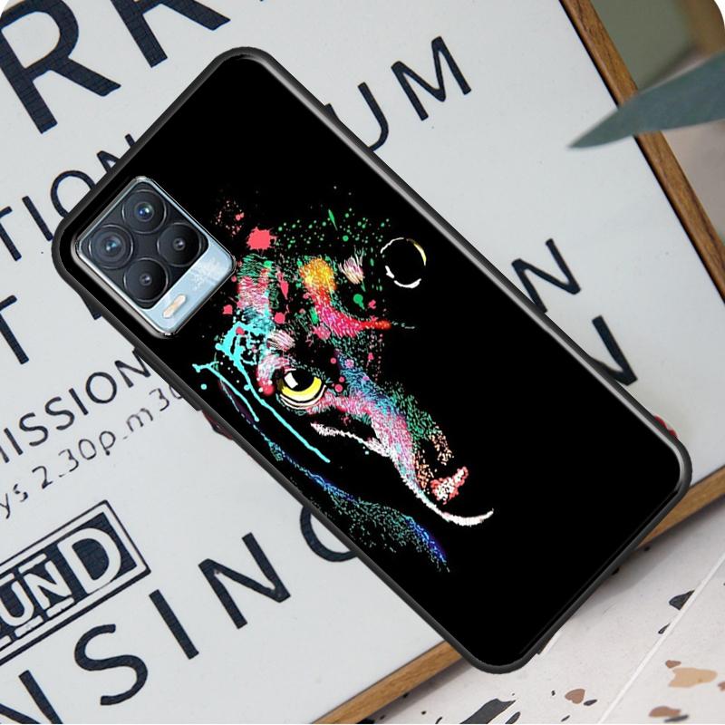 Dackel Hund Hülle für Realme C21 C11 C15 GT Neo2 Master 8 Pro 8i OnePlus 9 Pro 8T 9R Nord2 Coque Cover