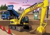 Kumon Publishing's Kumon Jigsaw Puzzle STEP 2: Let's Go! Working Cars, Educational Toy, Ages 2 and Up, KUMON
