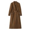 Women's Woolen Coat: Autumn/Winter Korean Style Fashion, Long Commuter Jacket SX3055