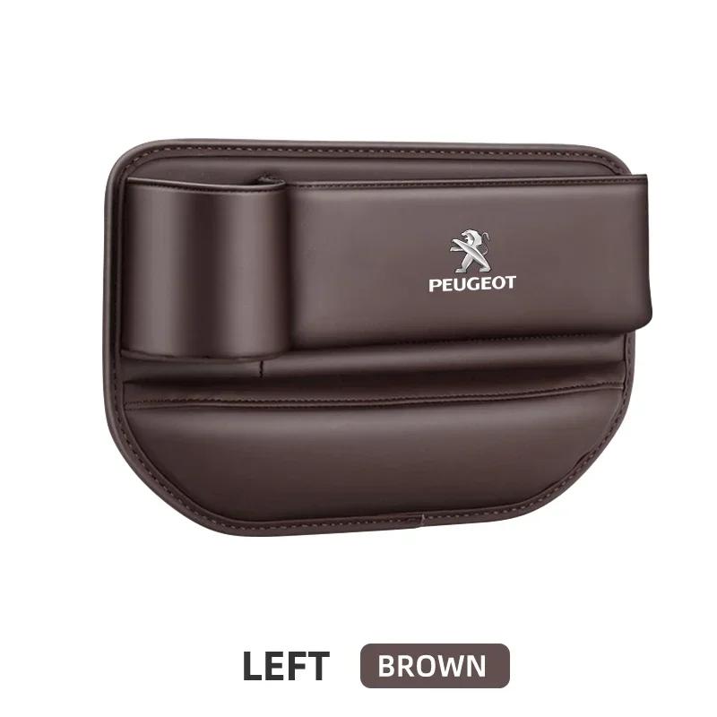 

2026 Hot Car Sticker Car Seat Gap Storage Box Console Filler Stowing Tidying Case For Peugeot 206 207 307 3008 2008 308 407 408