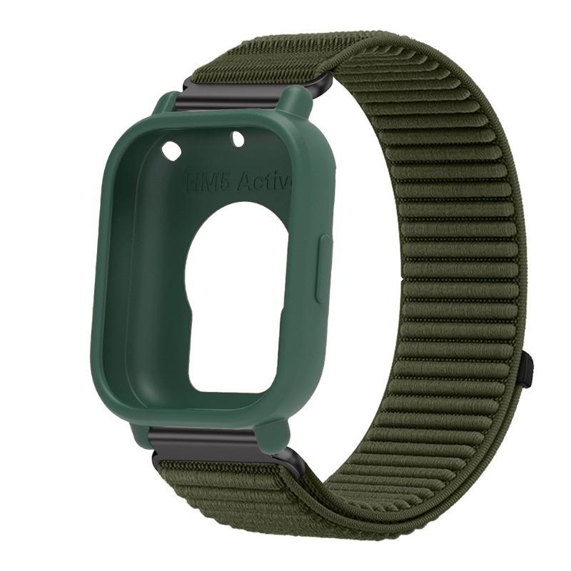 Nylonowy pasek sportowy + etui TPU do Xiaomi Redmi Watch 5 Lite / 5 Active Miękki pasek na nadgarstek Osłona obudowy Akcesoria zamienne