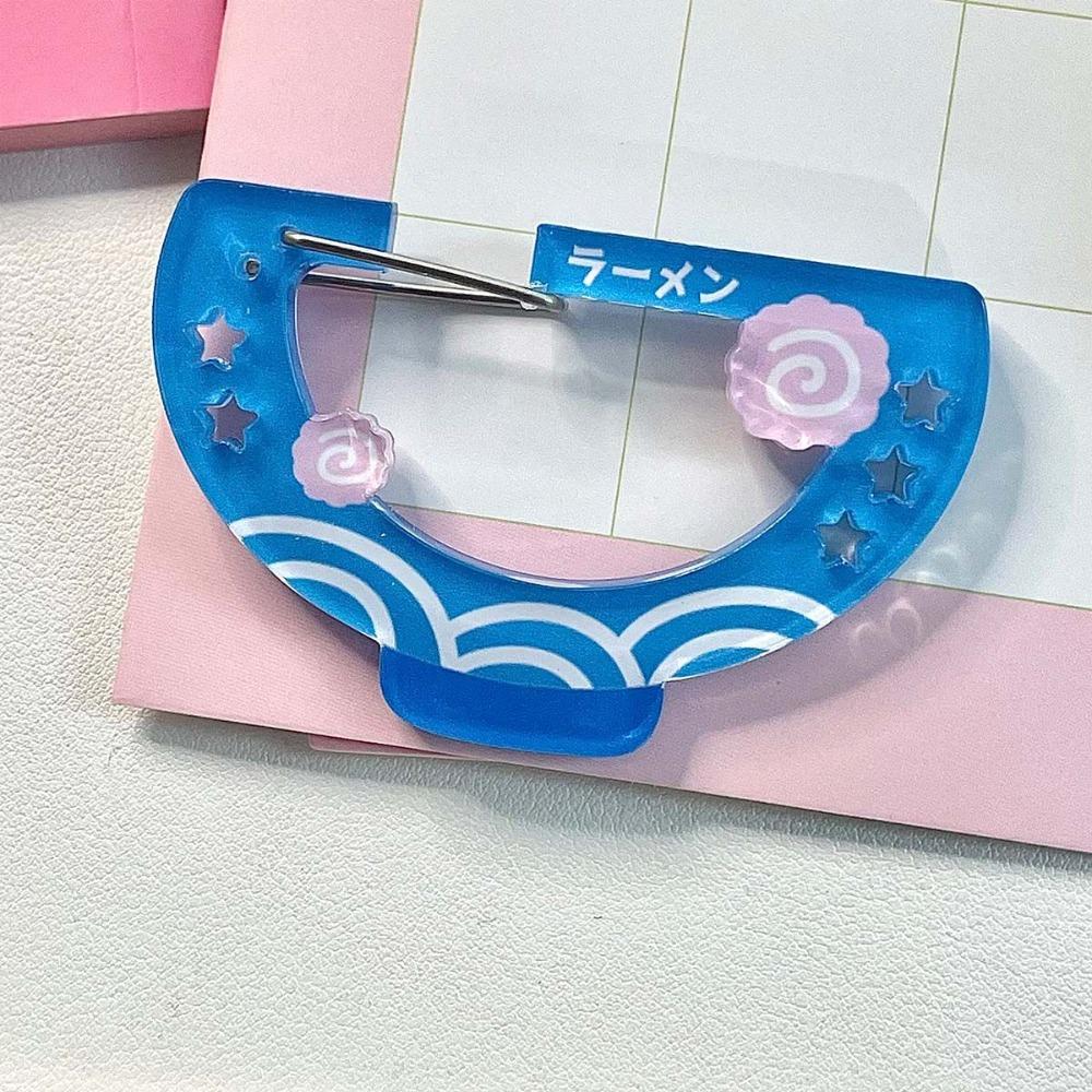 

Иллюстрация Безделушки Пряжка Брелок Акриловый Держатель для Карт Брелок Новый Шарм Карабин Noodles