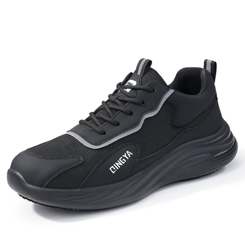 Non-Slip Chef Shoes Kitchen Work Low-Cut Breathable Anti-Fatigue SRC Certified Professional Restaurant Footwear