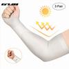3 Pairs Summer Outdoor Sport Cycling Breathable UV Sun Protection Arm Sleeves