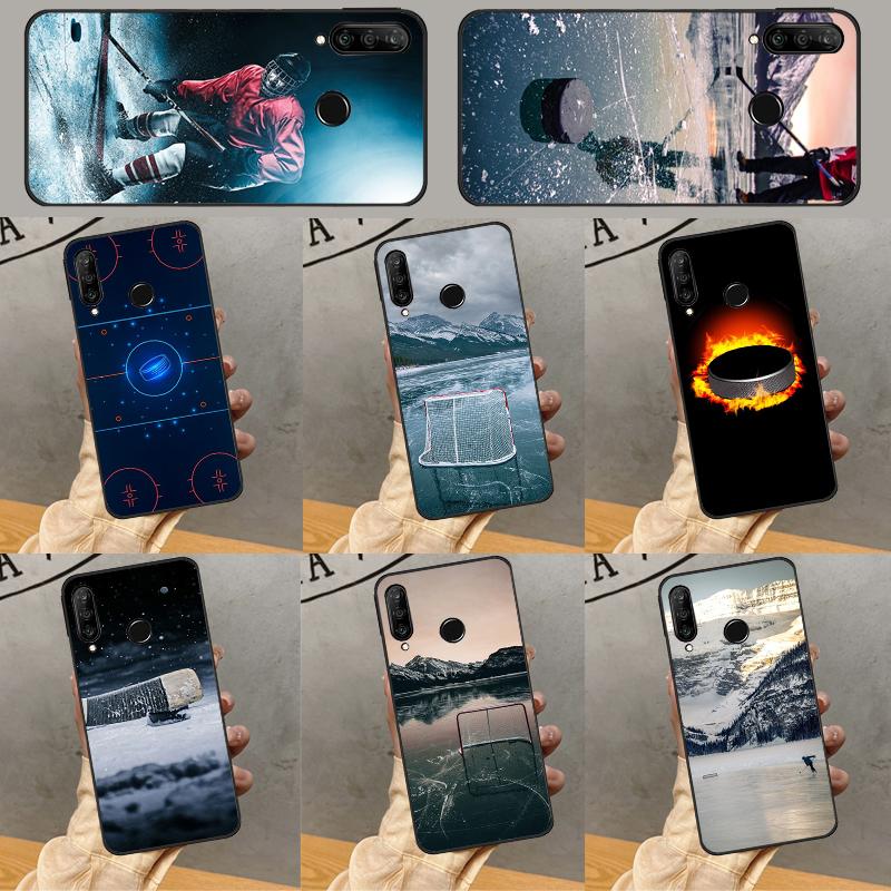 Ice Hockey Rink For Huawei P40 P20 P30 Lite P60 Pro Nova 10 9 SE 5T 12i 12s 11i Y91 Y90 Y60 Y70 Y72 Y61 Case