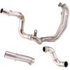 DUKE790 Titanium Exhaust Front Section: Non-Destructive AR Tail Upgrade.