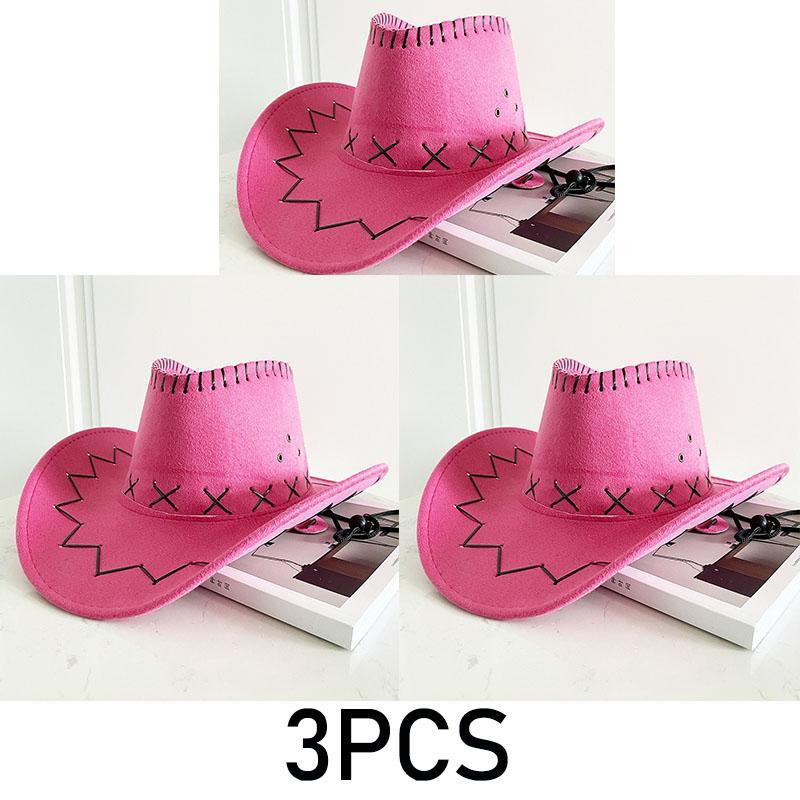 Braut Cowboyhut Chapeau Cowgirlhut Cowboy-Accessoires Cowboyhut Frau NZM02