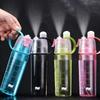 Bottiglia Spray Acqua 2 in 1 Resistente alle Cadute Portatile Raffreddamento Tazza Idratazione per Arrampicata Escursionismo Sport all'Aperto