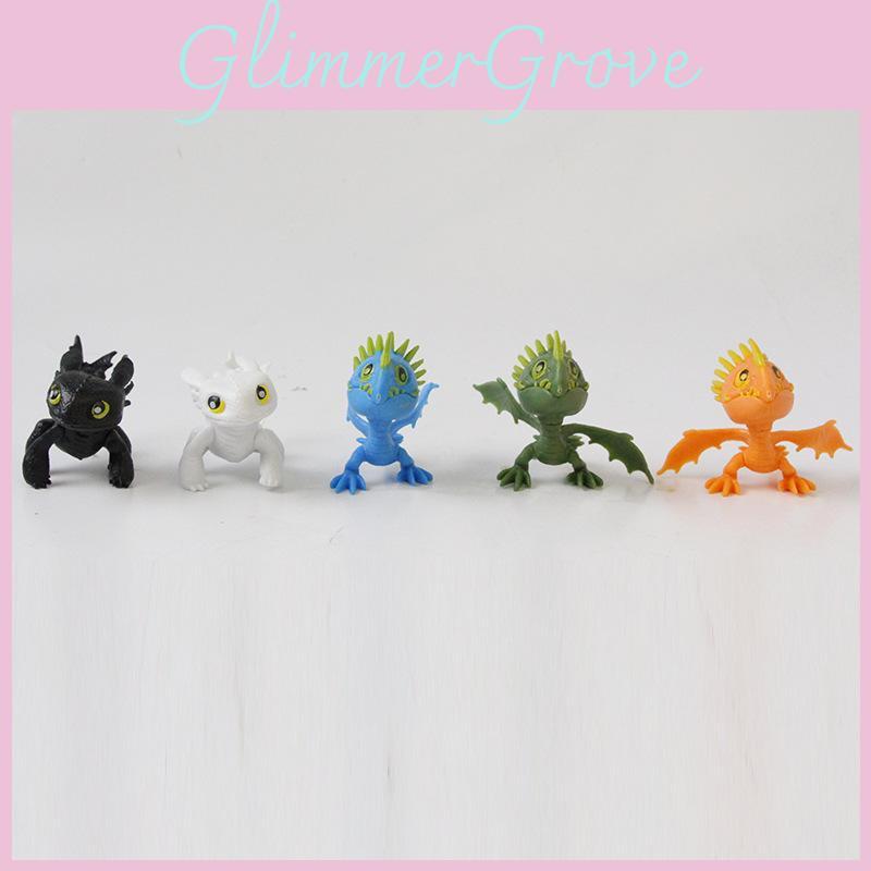 How To Train Your Dragon Pvc Model Collection With Miniatures For Gift Giving And Display