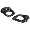 2pcs Front Fog Light Bezel Cover Decoration Carbon Fiber Style for Tacoma 20162020