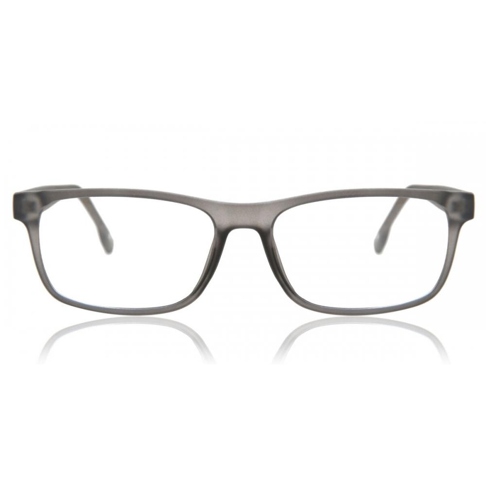Full Rim Square Matte Grey Smartbuy Collection Graslands Cp122f Fashion Unisex Eyeglasses