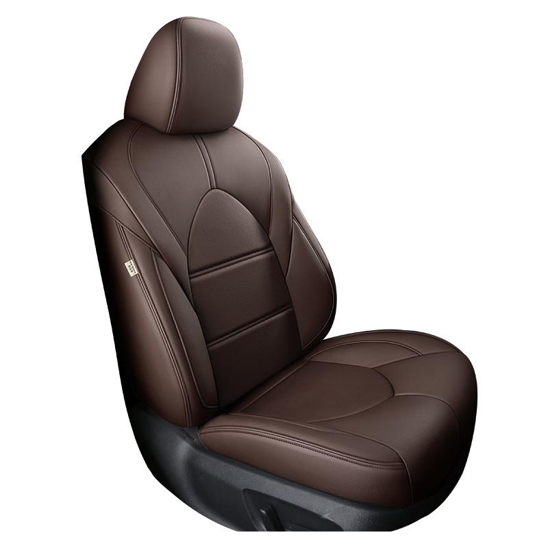 Universal Genuine Leather All-Season Car Seat Cover for Five-Seat Models