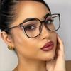 Women's Luxury Diamond Reading Glasses Men Oversized Cat Eye Far Sight Eyeglasses Blue Light Blocking Presbyopia 0+1.0+1.5+4.0