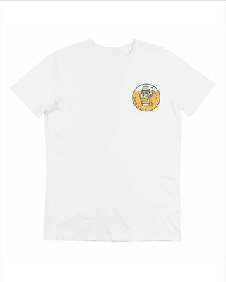 Camiseta Unisex de Algodón Esencial Nuevo 2025 Estampado de Moda Suave Transpirable Cuello Redondo Moda Camisetas para Hombre y Mujer Una Pieza