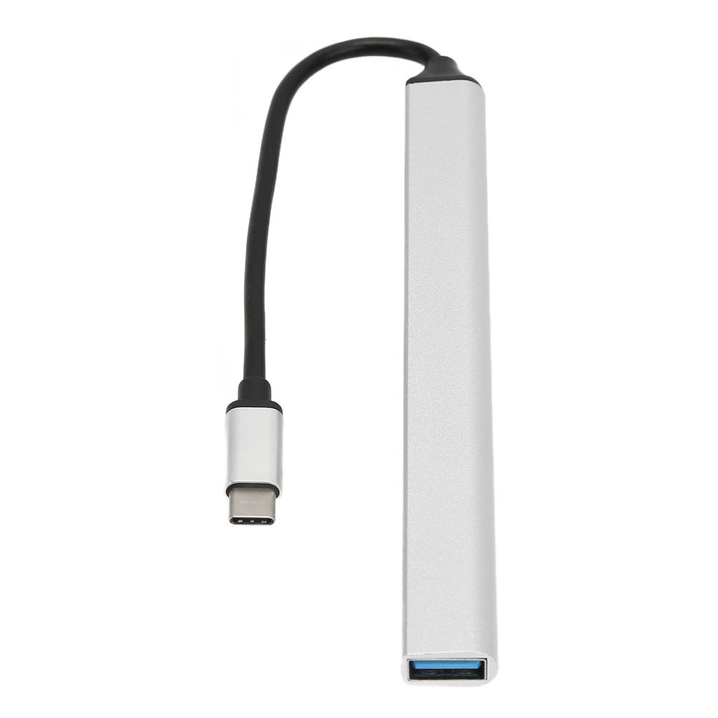 USB C 3.0 Hub Aluminium Alloy 7 Ports 5.0Gbps Type C Hub Expander for PC Laptop Notebook