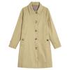 Women's Mid-Length Trench Coat - 2025 Spring/Autumn Fashion, Loose Fit, Plus Size, Perfect for Middle-Aged Women, Casual Sophisticated Style.