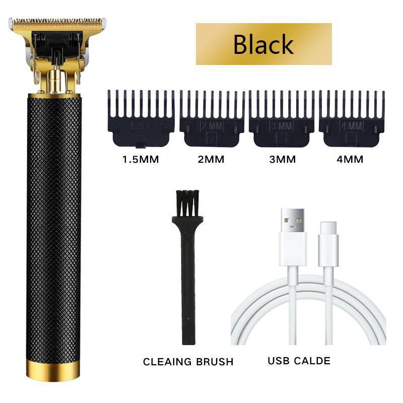 Hair Clipper USB Electric Cordless Hair Clipper Barber Rechargeable Waterproof Professional Electric Hair Trimmer Shaver Trimmer