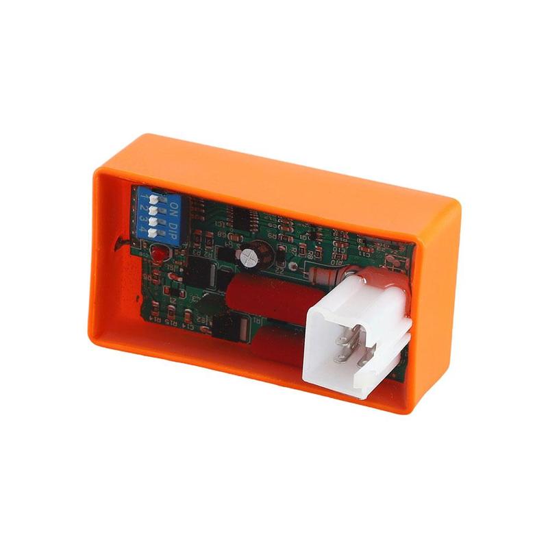 Programmable CDI For Motorcycle Lgnition 5 Pin DC CDI Racing Box DIP Switch For ACTIVE WAVE 110 TC100 ATV 150 Dirt Bike Go Kart