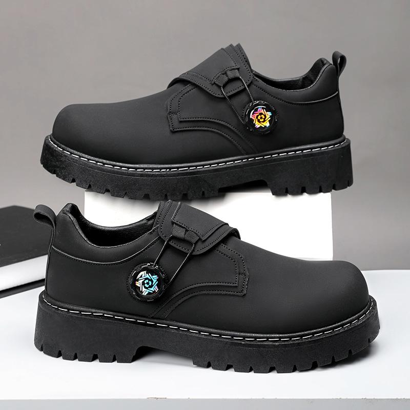 Fashion CYYTL Dress Shoes Leather Office Work Mens Loafers Casual Platform Sneakers Outdoor Walking Fashion Sport Luxury Designer Summer