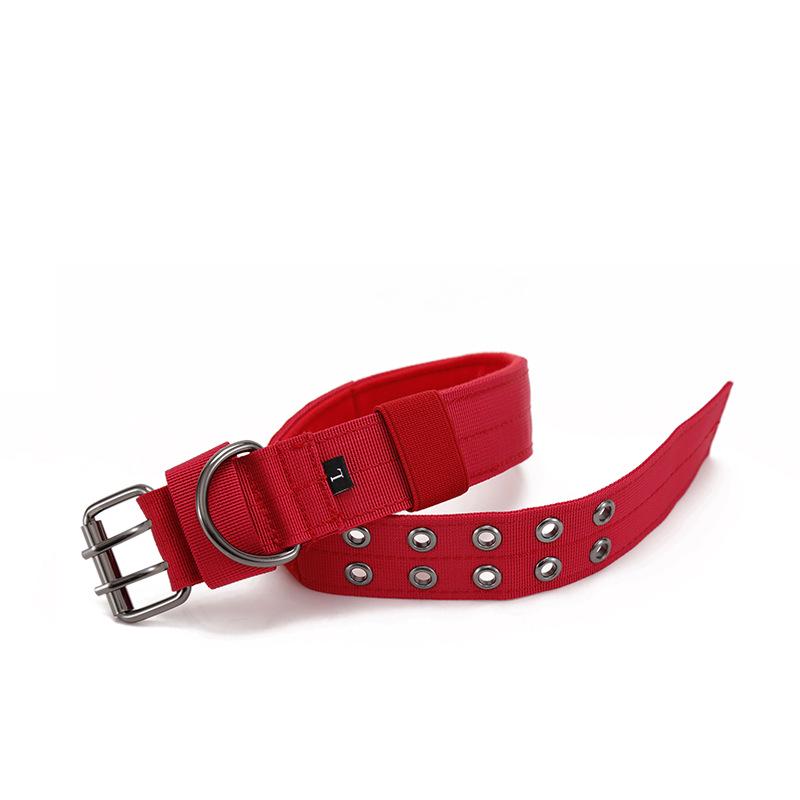 Nylon Wear-Resistant Adjustable Dog Collar for Medium To Large Dogs - Tactical Outdoor Training Collar