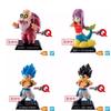 Original EX GASHAPON Master Roshi Gogeta Anime Figure Model Ornaments Box Toys