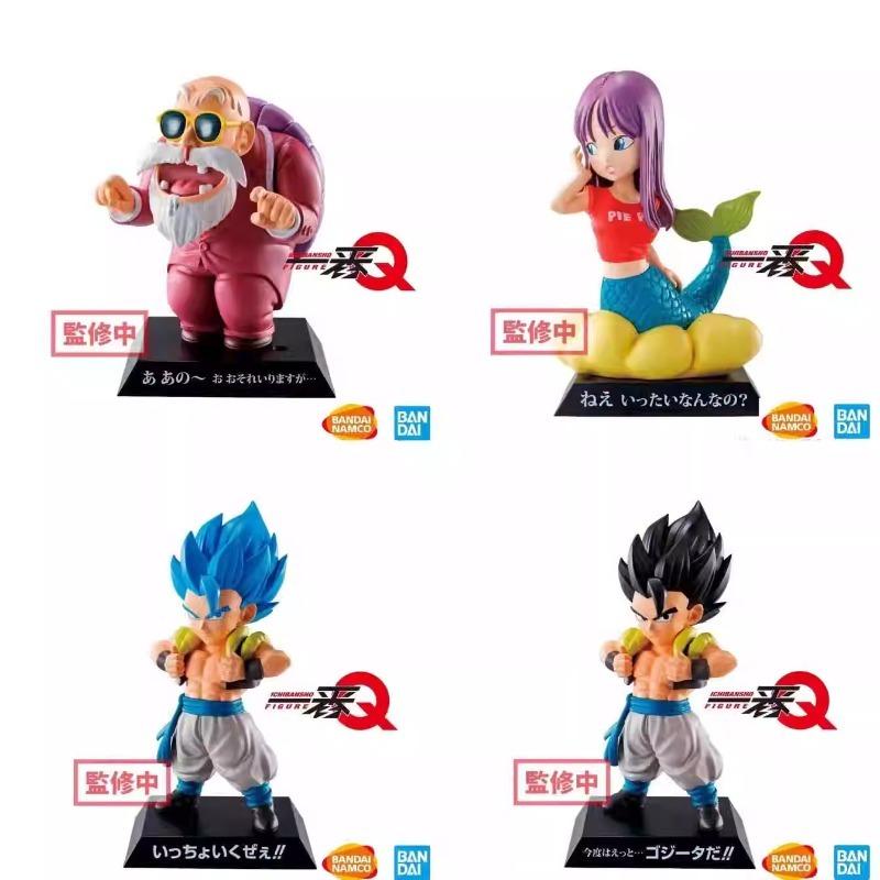 Original EX GASHAPON Master Roshi Gogeta Anime Figure Model Ornaments Box Toys