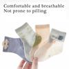 Pack of 4 Pair Breathable Cotton Baby Socks for 0-5 Years Nonslip Design Calf Length Socks for Sensitive Skin