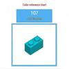 50g 54200 Small Particle MOC Building Blocks - 1x1x2/3 Sloped Surface Brick