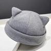 Cute cat ears melon hat children's versatile landlord hat street hip hop trendy hat sweet cool landlord hat