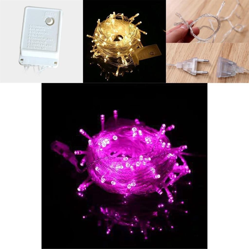 Enchanting 10m 100leds Fairy String Lights Perfect For Christmas Tree Decorations And Festive Atmosphere