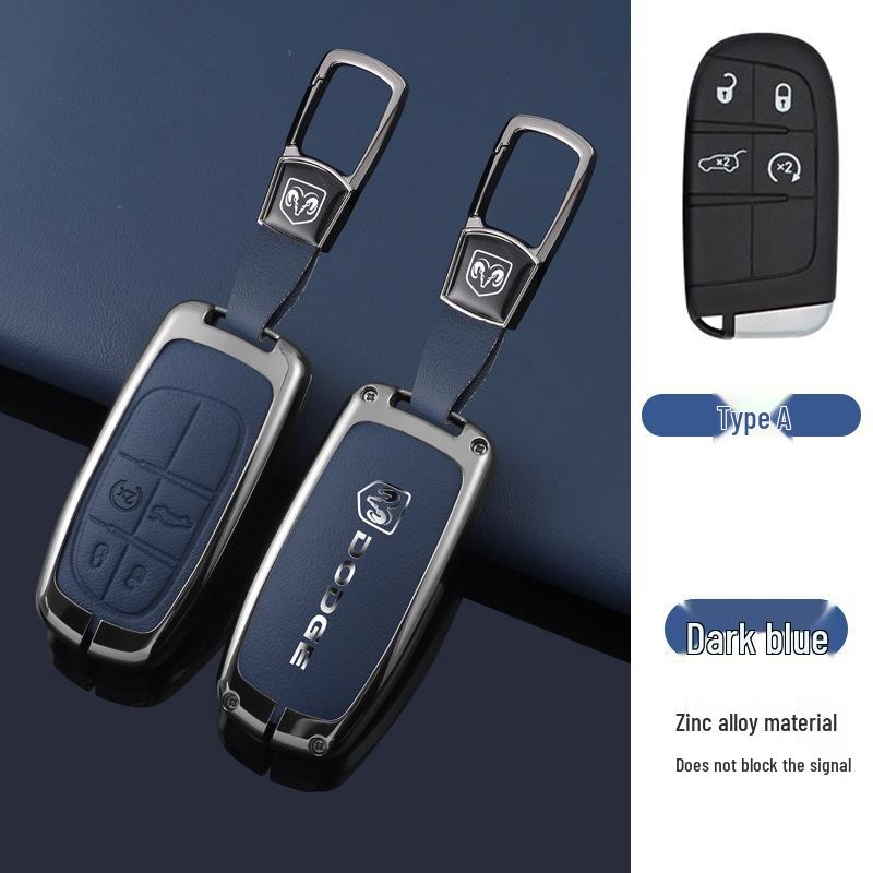 Dodge Journey Metal Key Case: Premium Key Cover with Buckle for Men's Keys