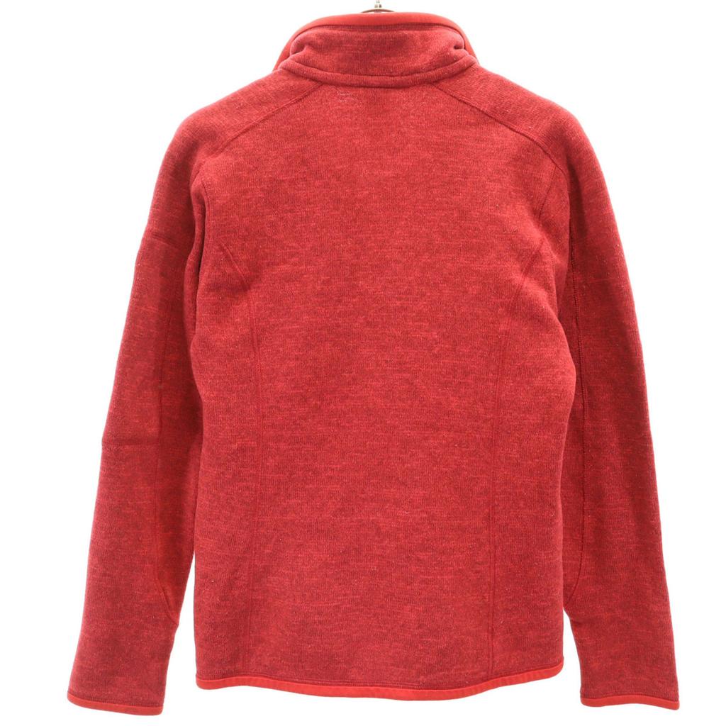 Patagonia Long Sleeve Half Zip Better Sweater S Red Outdoor 25616FA12 Women Used