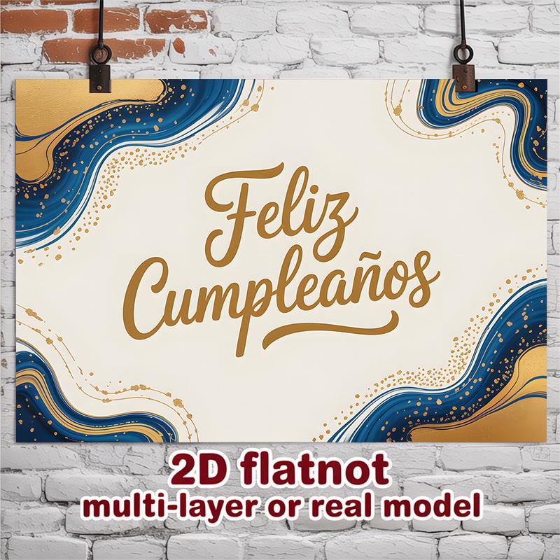 Party Backdrop Birthday Blue Photo Booth Background Front Door Decor