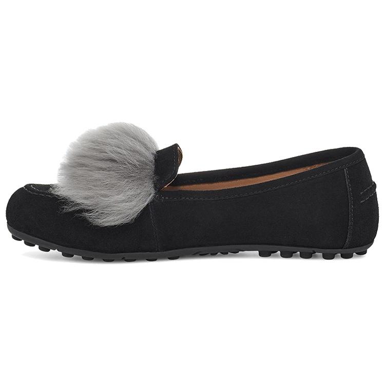 (WMNS) UGG California Loafer Kaley Wisp TS Black Gray Women s 1111030TS-BCRC EU 36