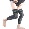 OLIKEI Bandage Compression Knee Sleeve Full Leg Knee Pads Elastic Knee Brace Sports Warm Long Knee Support for Basketball Running Fitness