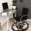 Siamese Cat Stained Glass Design Fashion Rug Nonslip Carpet Floor Mat Office Chair Mat Design For Office Decor Home Living Room Bedroom Giftt51
