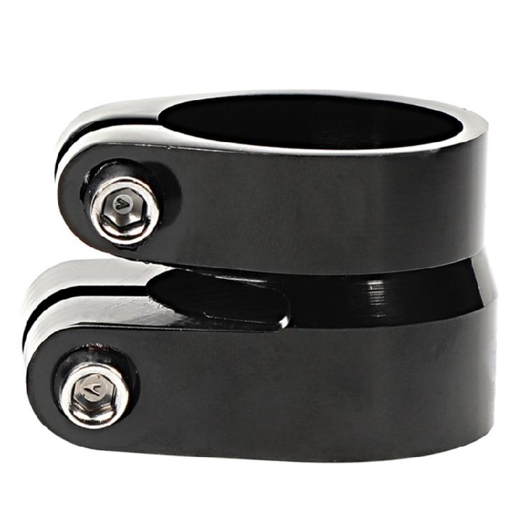 Adjustable Double Layer Clamp Bike Seat Post Clamp 1.25in/1.37in Double Size