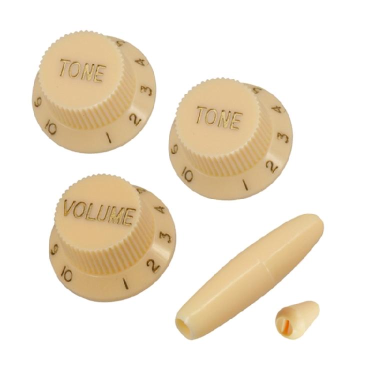 Guitar Knobs Guitar Replacement Part Guitar Accessories Plastic Texture for Electric Guitar Volumes and Tone Replacement