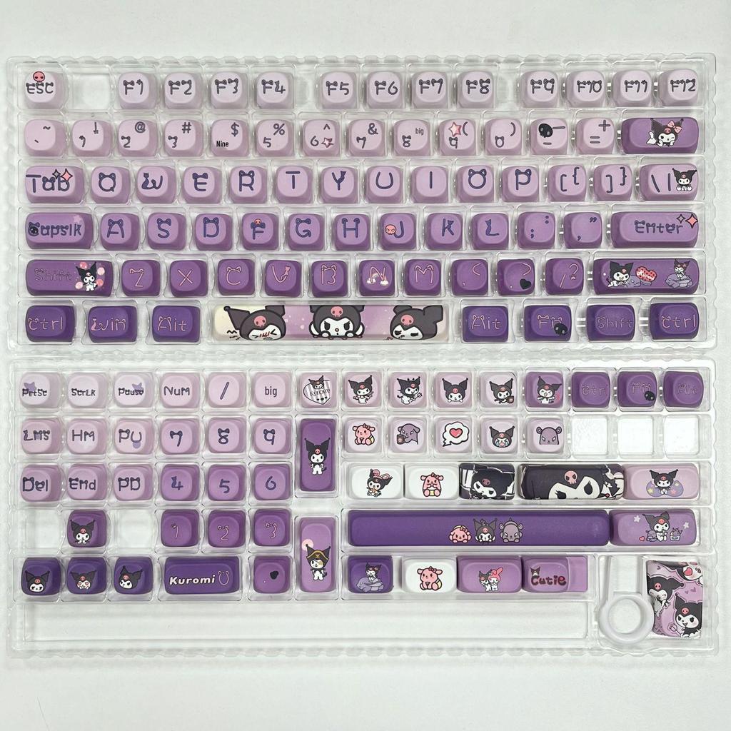 Customized Cute Dog-Themed Keycaps for Mechanical Keyboards