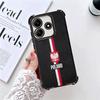 Poland Flag White Red Soft Phone Case For Xiaomi Redmi Note 14 15 Pro Plus 13 12 11S 11T 5G 10 9S 9 Plating Anti-Fall Fundas