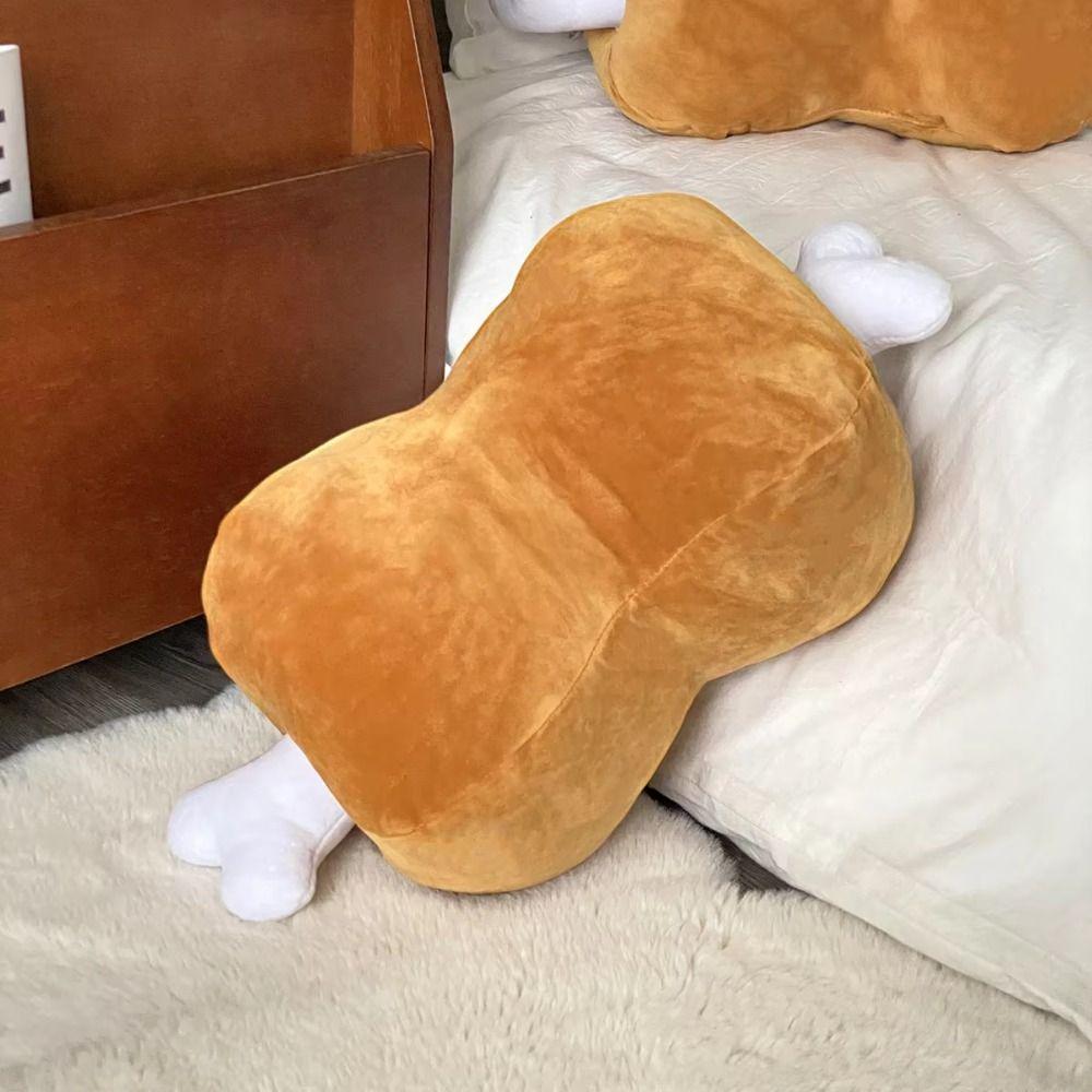 Soft Cartoon Dog Bone Cushion High Quality Stuffed Plush Pillow Bone Plush Pillow  Bed Back Cushion