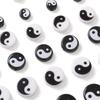 5Pcs Acrylic Tai Chi Beads DIY Bracelet Necklace Earrings Jewelry Accessories