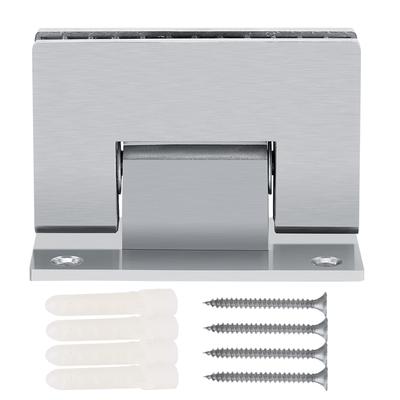 8-10 mm Halterung Rahmenlose Wand-zu-Glas Duschtür Wandmontage Scharnier